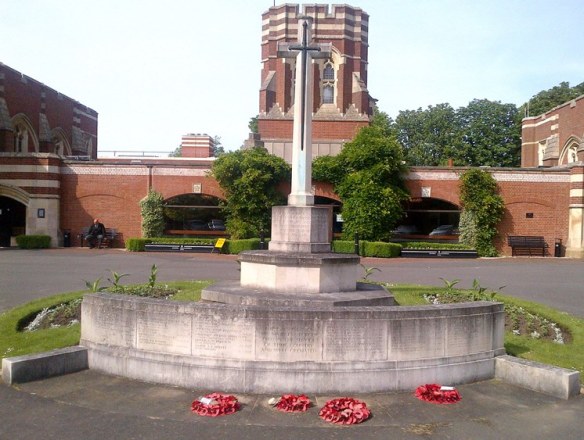Memorial at Gilroes cemetery in Leicester
